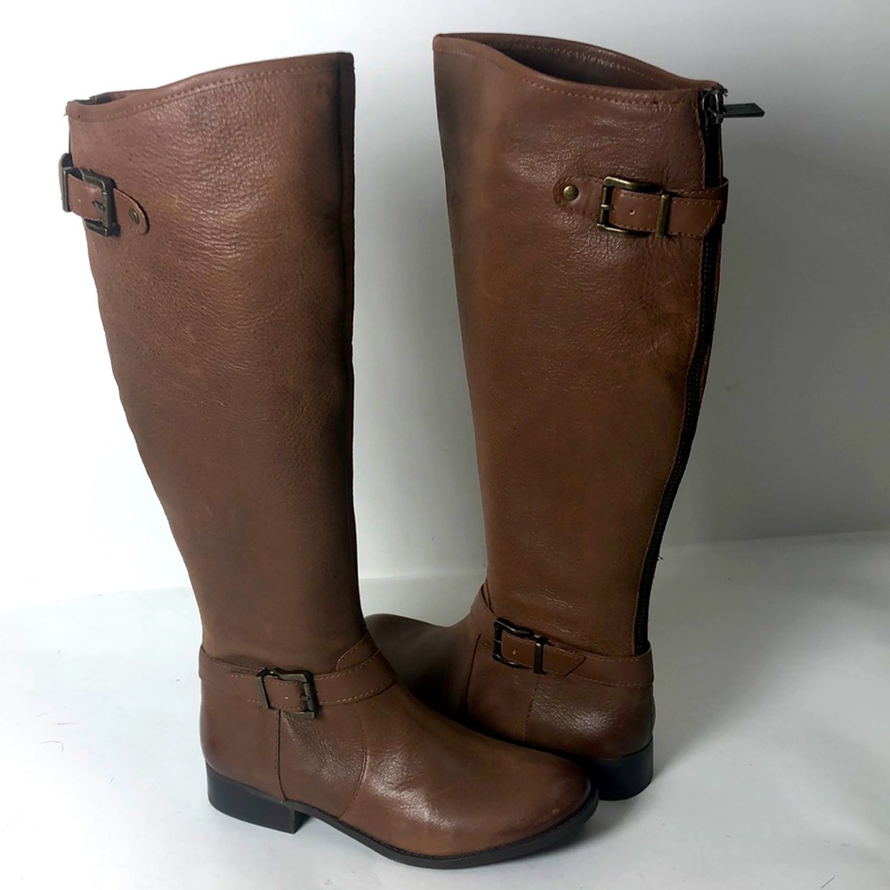 Jessica Simpson Rinne 2 Tall Boots Bourbon New